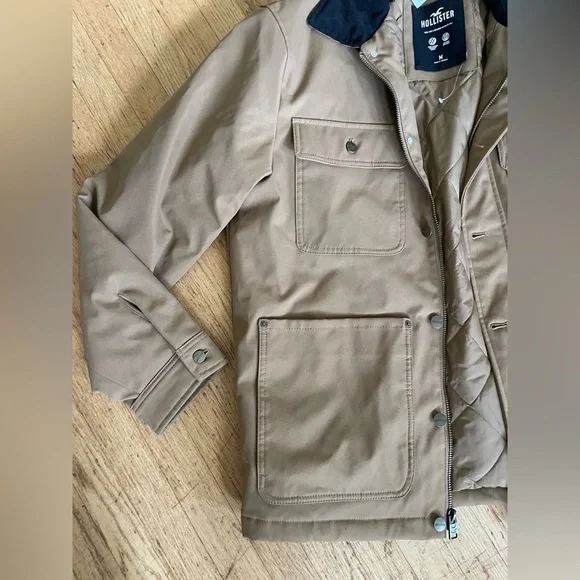 Hollister Chore jacket corduroy collar new Carhartt jacket coat look-a-like